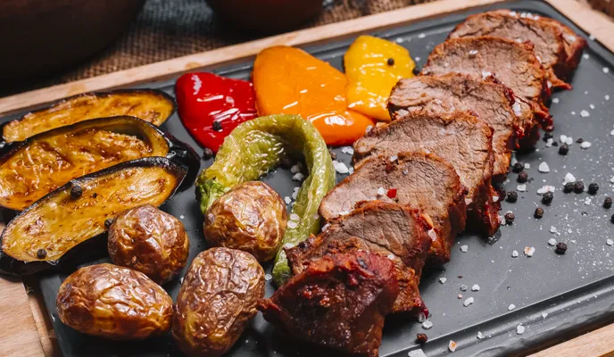 Somon Fileto - premium lunch box ana yemek